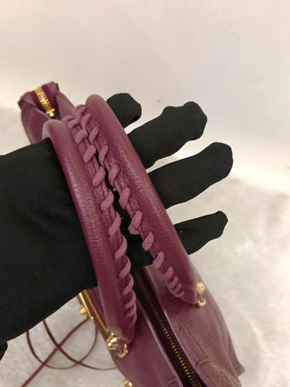 Balenciaga Small City Edge Prune GHW 2017