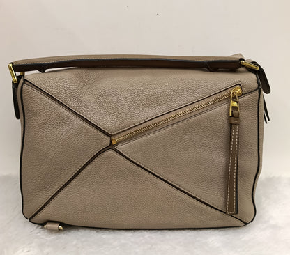 Loewe Puzzle Medium Grained Sand Mink GHW 2018