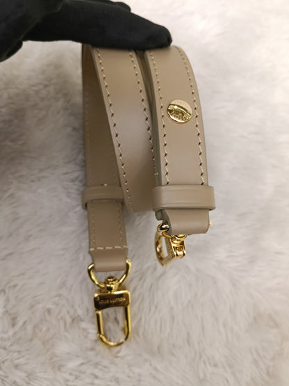LV Multi Pochette Accessories Monogram Empreinte Light Khaki Cream (CHIP)
