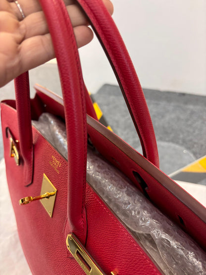 B35 Epsom Ferrari Red GHW #G square