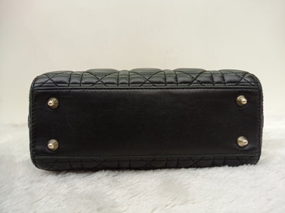 Lady Dior Small Lamb Black GHW 2018