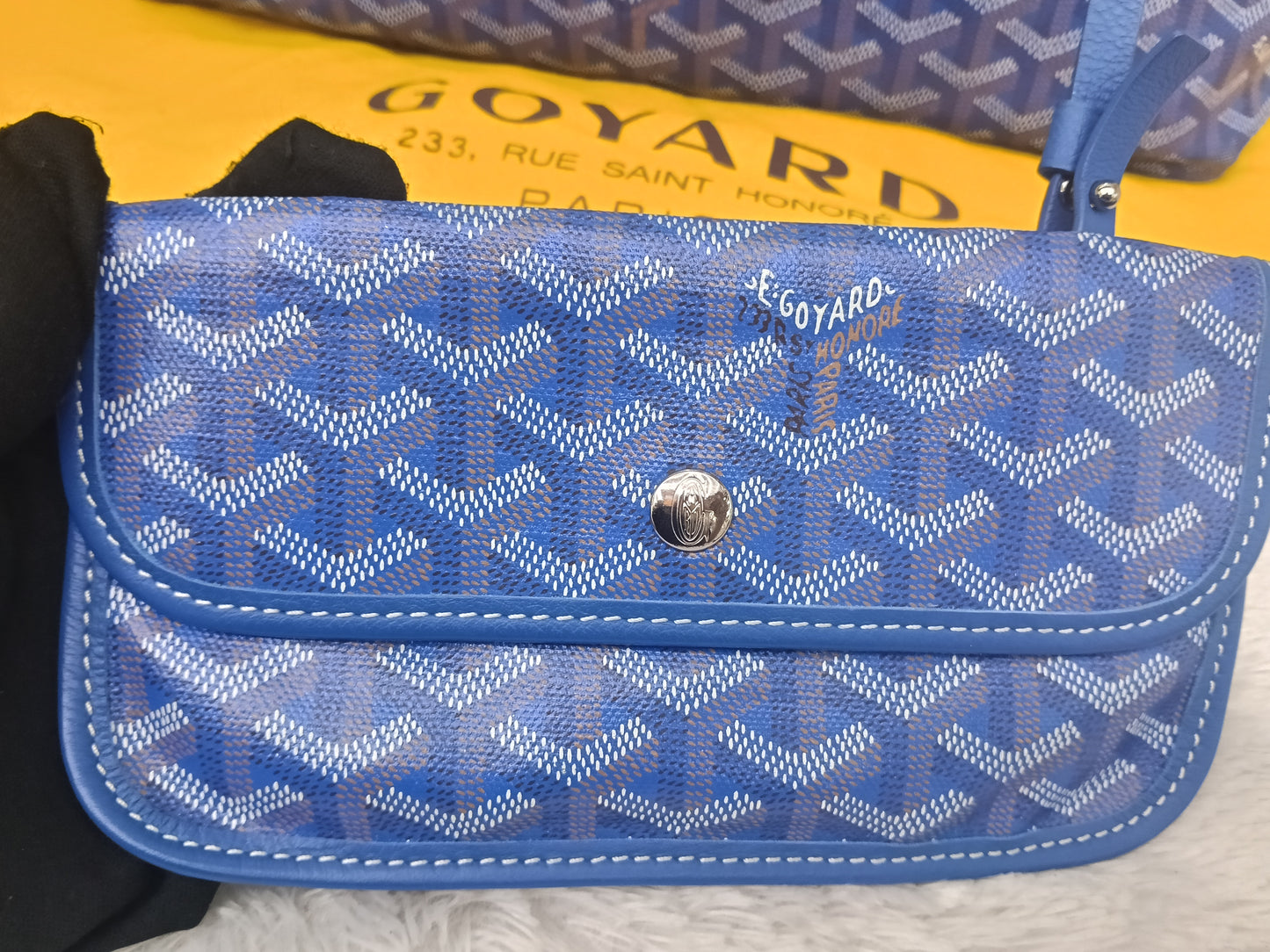 Goyard St Louis PM Blue 2019