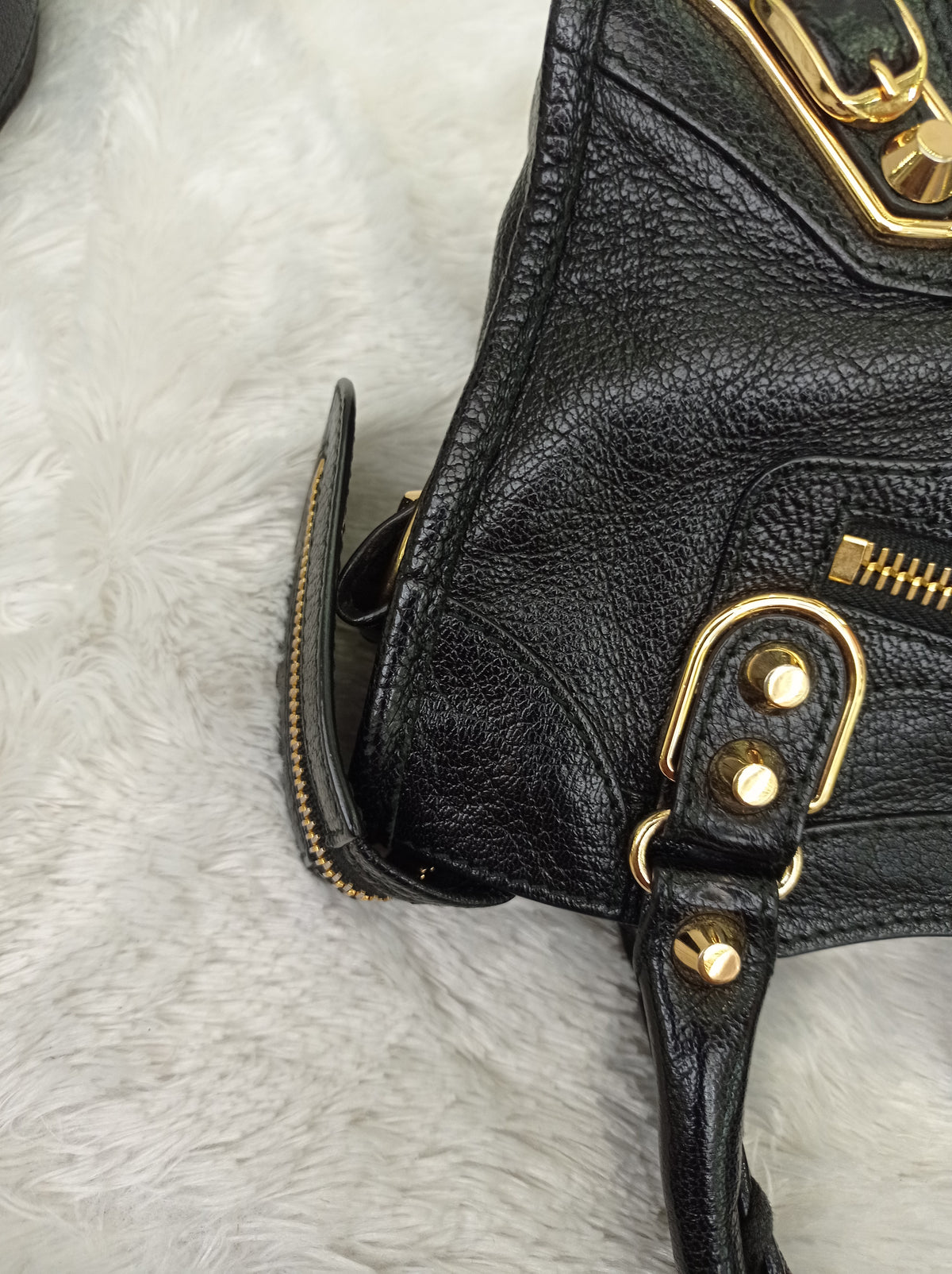 Balenciaga Mini City Edge Black GHW 2017