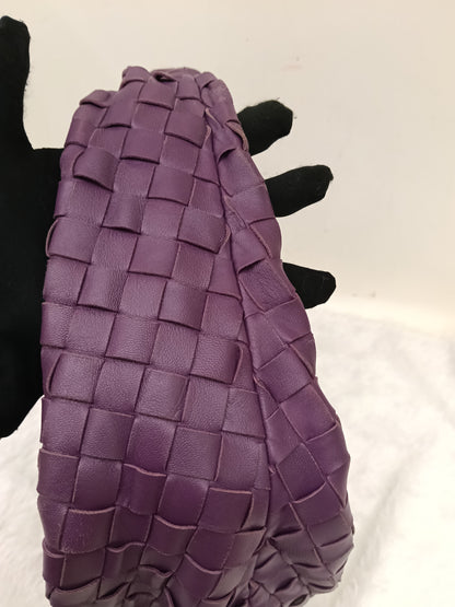 Bottega Veneta Teen Jodie Purple GHW