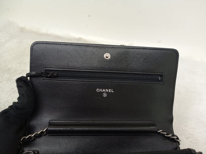 Chanel Boy WOC Lamb Black RHW #20