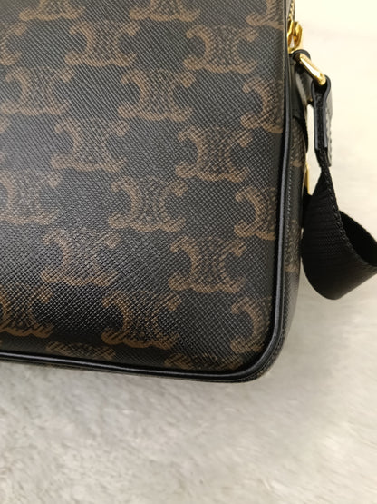 Celine Messenger Triomphe Brown GHW 2020