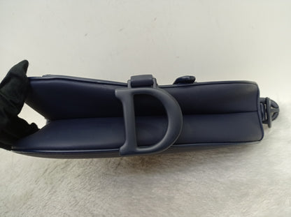 Dior Saddle Medium Ultra Matte Blue 2020