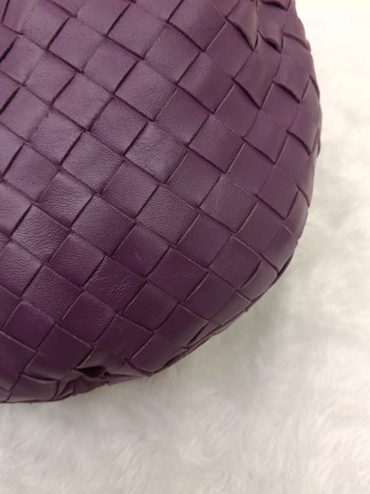 Bottega Veneta Teen Jodie Purple GHW