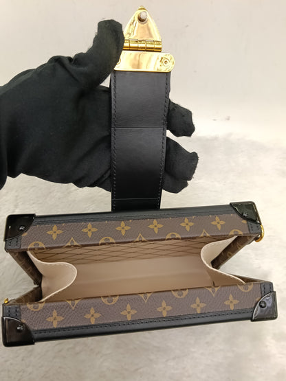 LV Petite Malle NV Monogram Capitale Noir 2019