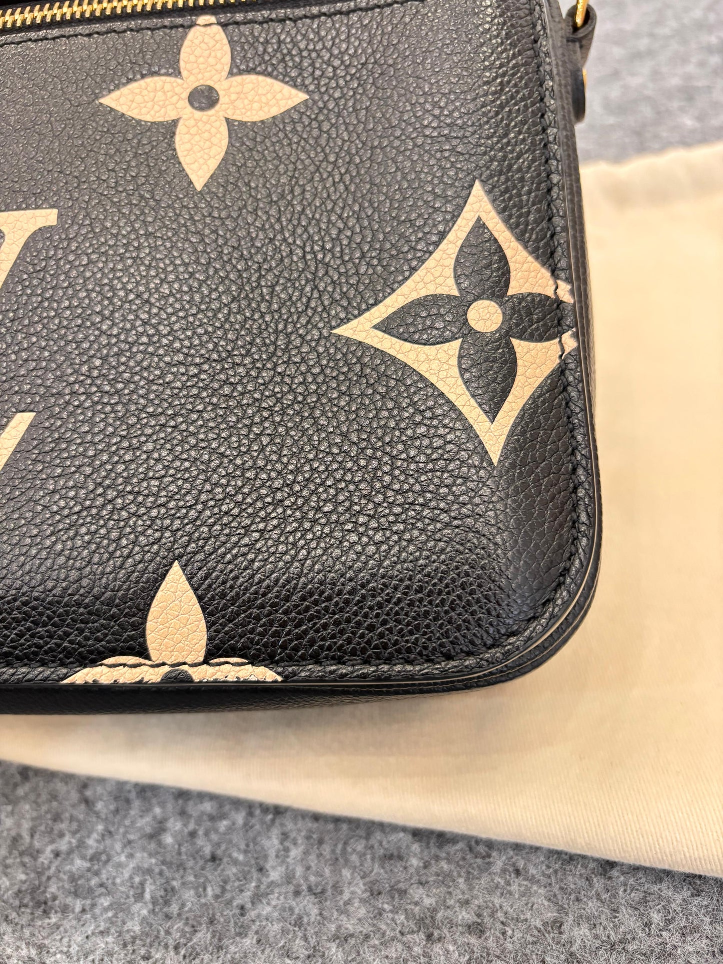 LV Metis Empreinte Bicolor Noir Creme (CHIP)
