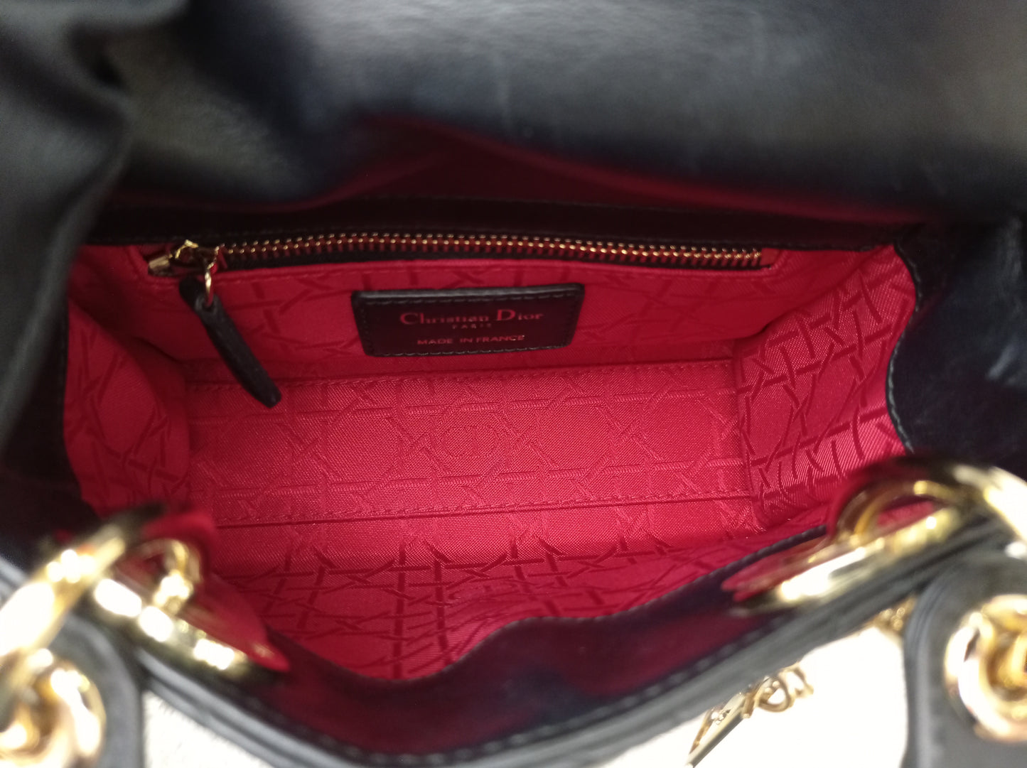 Lady Dior Mini Lamb Black GHW 2018