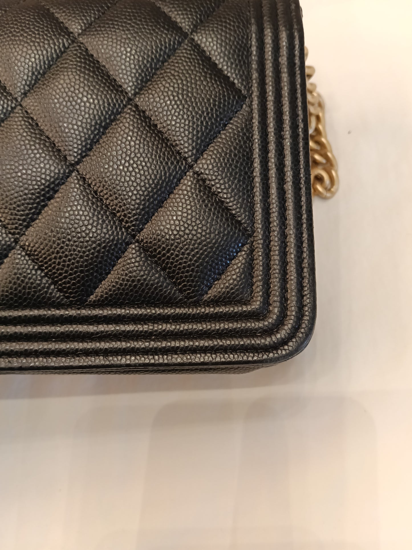 Chanel Boy WOC Caviar Black GHW #30