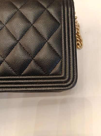 Chanel Boy WOC Caviar Black GHW #30
