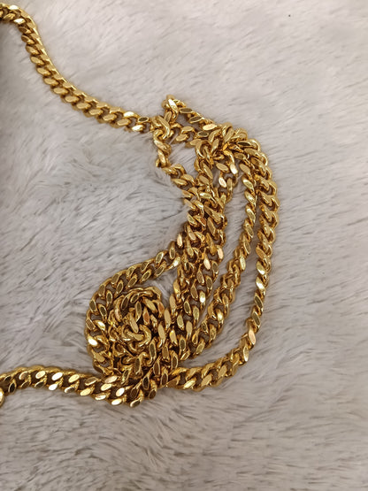YsL WOC 22 Matelasse Monogramme Grained Caramel GHW 2021