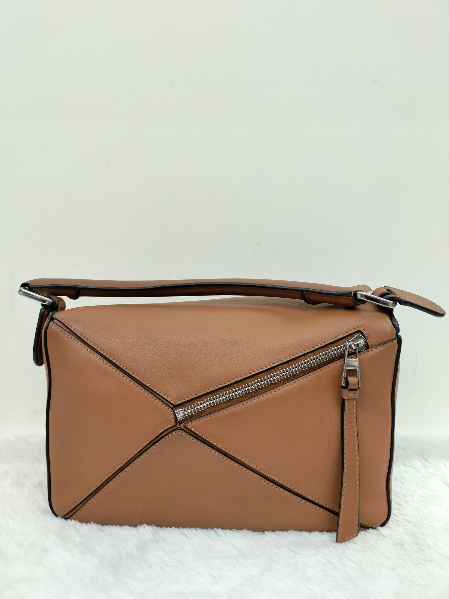 Loewe Puzzle Small Tan SHW 2018