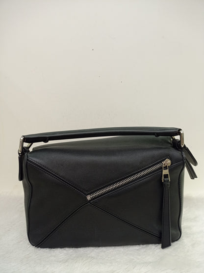 Loewe Puzzle Small Black SHW 2017