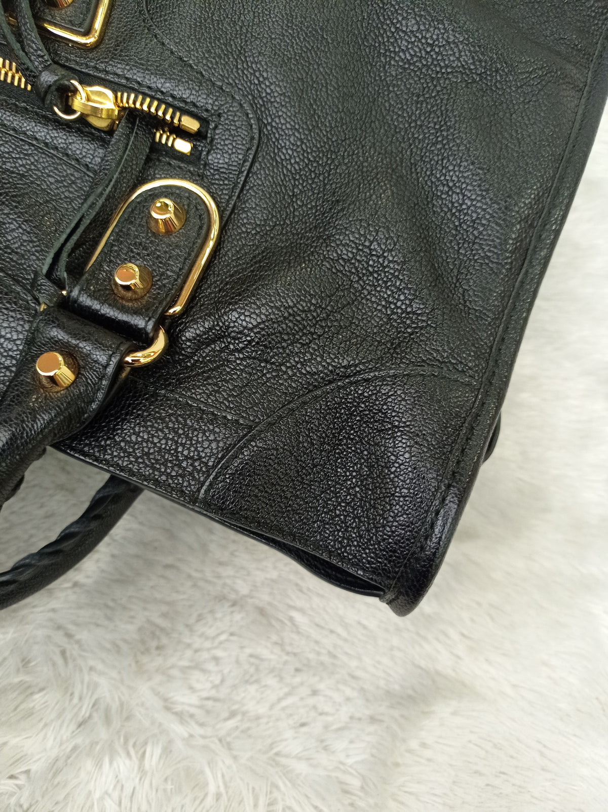 Balenciaga Reguler City Edge Black GHW 2016
