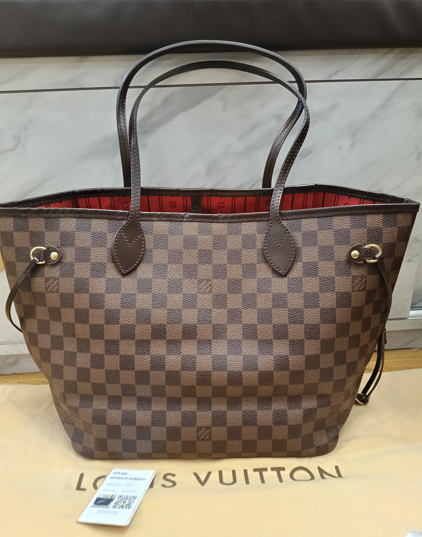 LV Neverfull MM Damier 2010