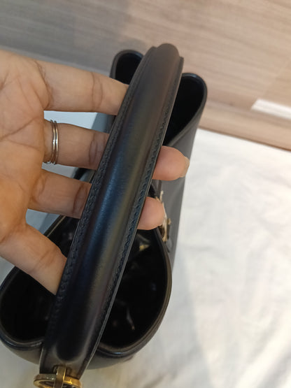 YsL Le37 Small Calfskin Black GHW 2023