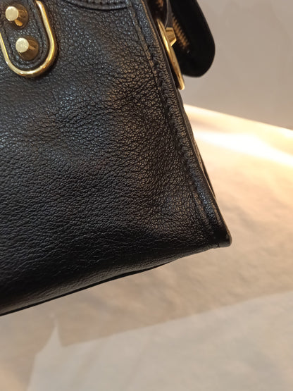 Balenciaga Mini City Edge Black GHW 2020