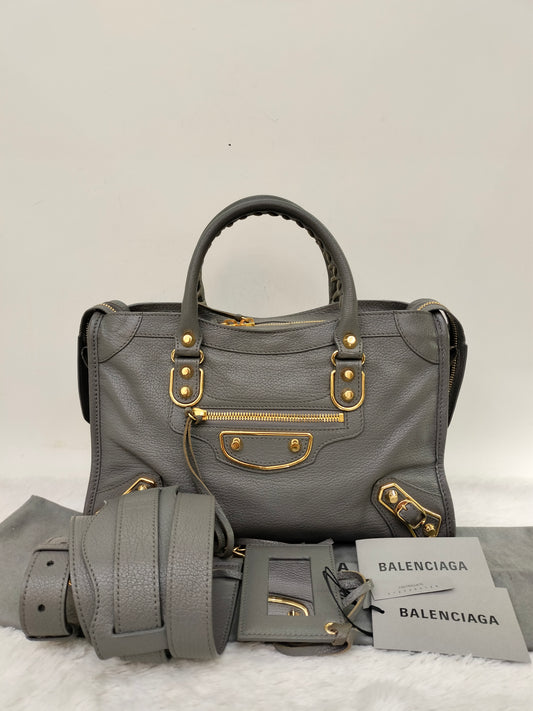 Balenciaga Small City Edge Grey GHW 2020