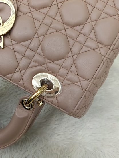 Lady Dior Small Lamb Fard GHW 2019