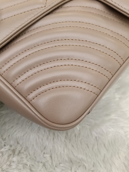 Gucci Marmont Small Nude GHW