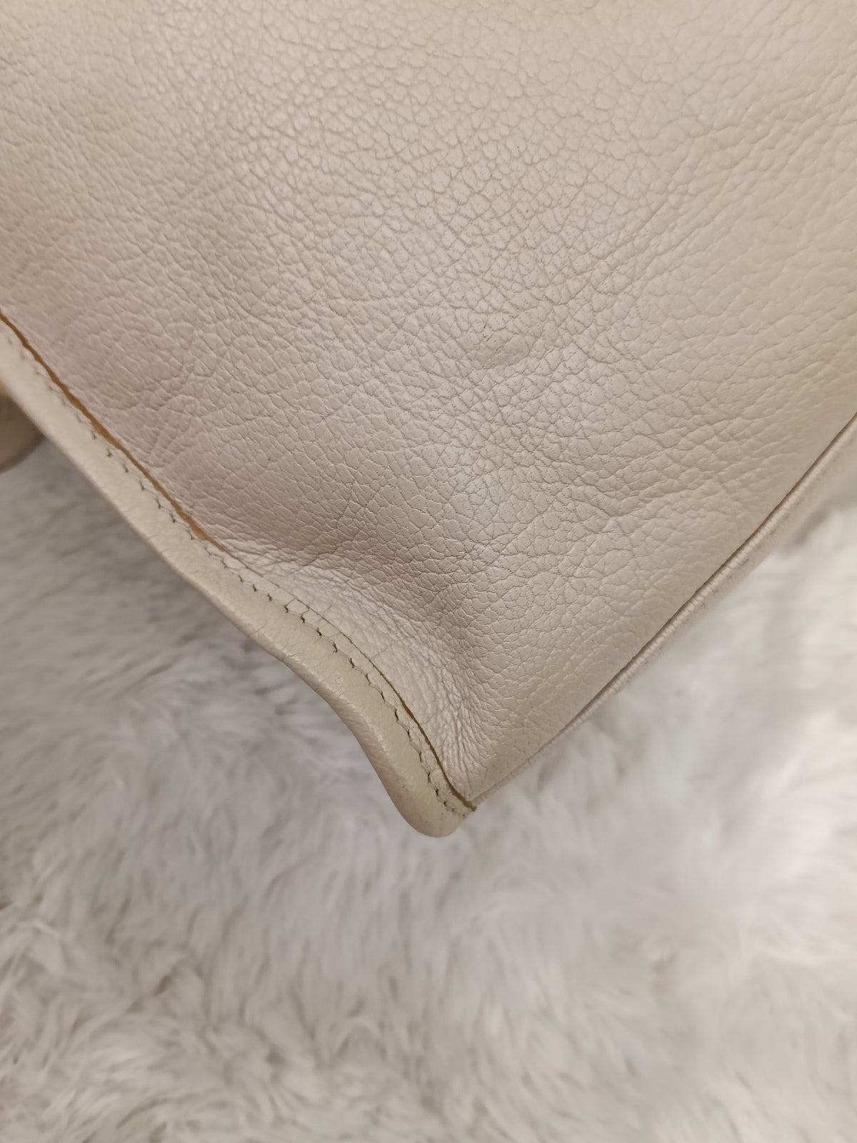 Balenciaga Small City Edge Beige GHW 2016