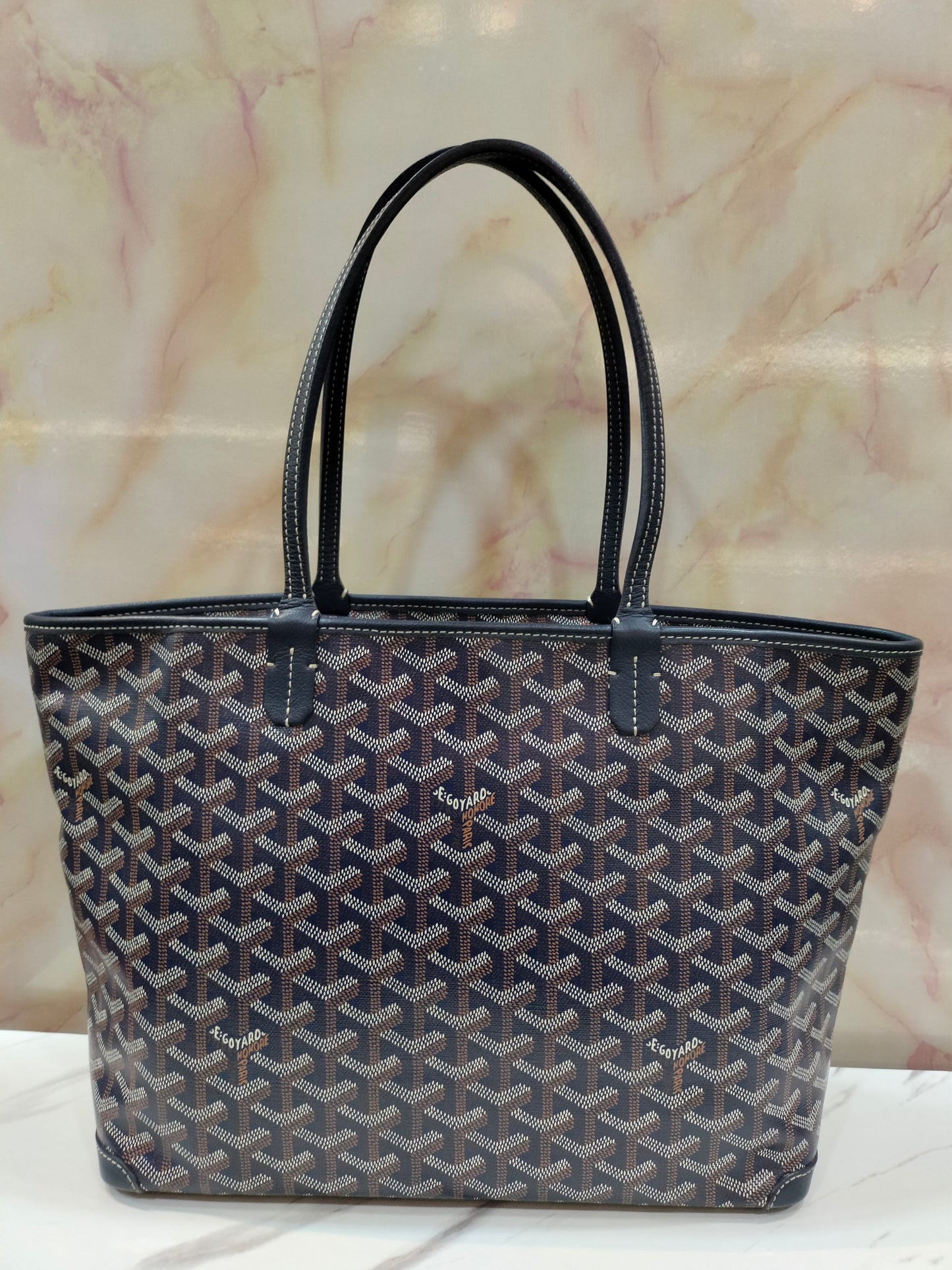 Goyard Artois PM Navy Blue 2019