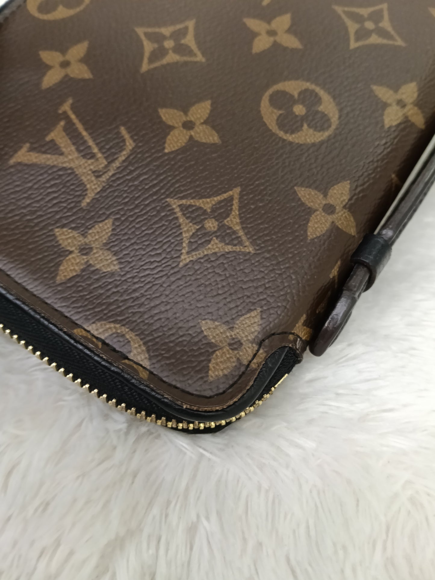 LV Zippy Retiro Organizer Wallet Monogram Noir