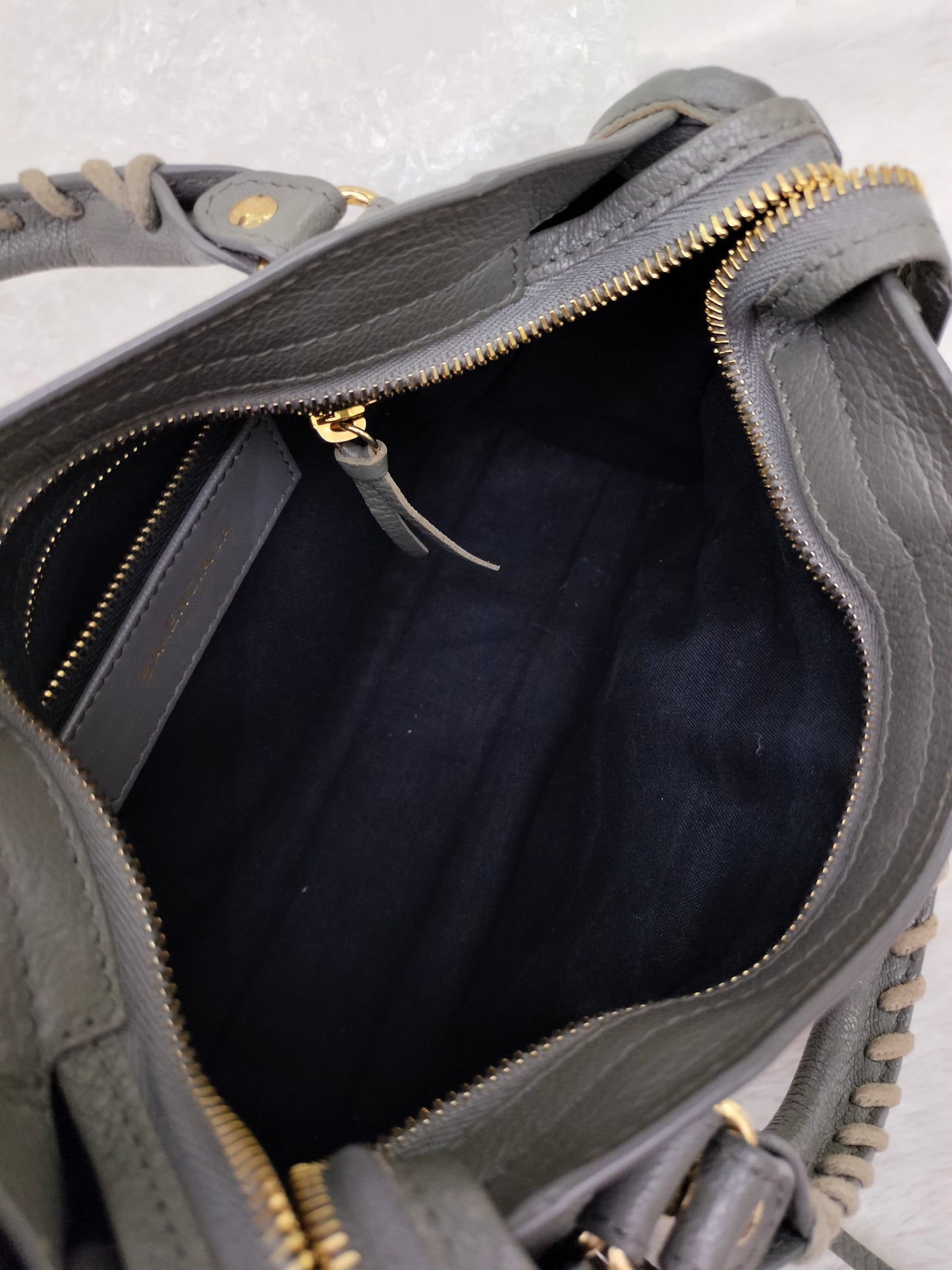 Balenciaga Mini City Edge Grey GHW 2017