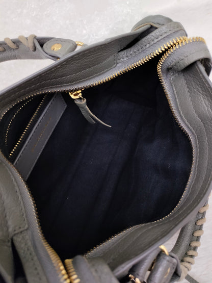 Balenciaga Mini City Edge Grey GHW 2017