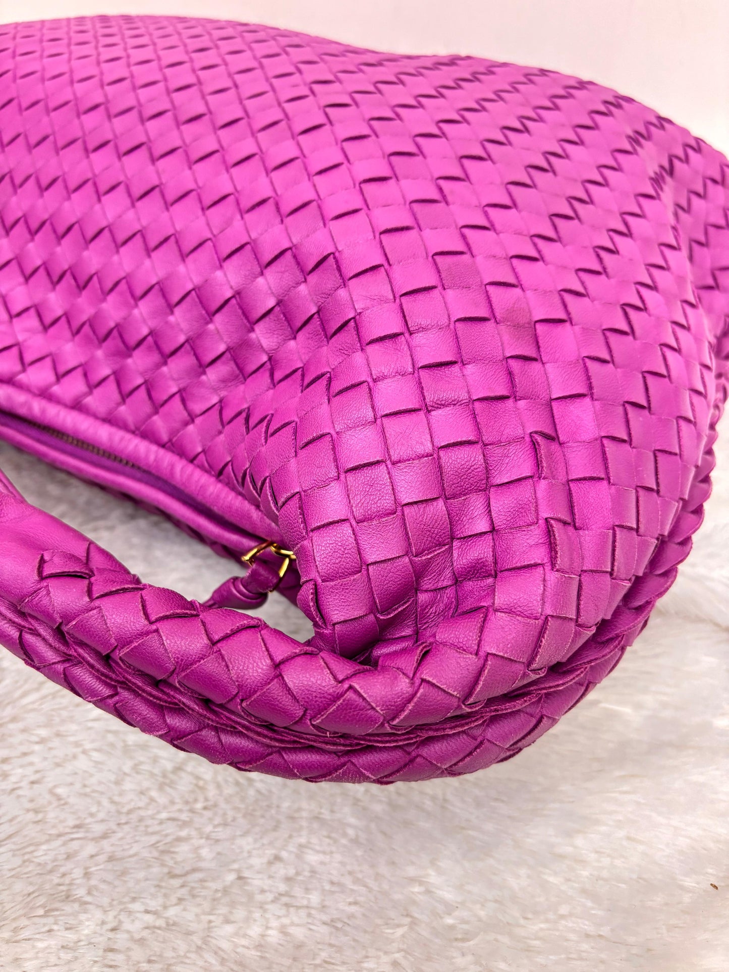Bottega Veneta Hobo Medium Purple GHW 2009