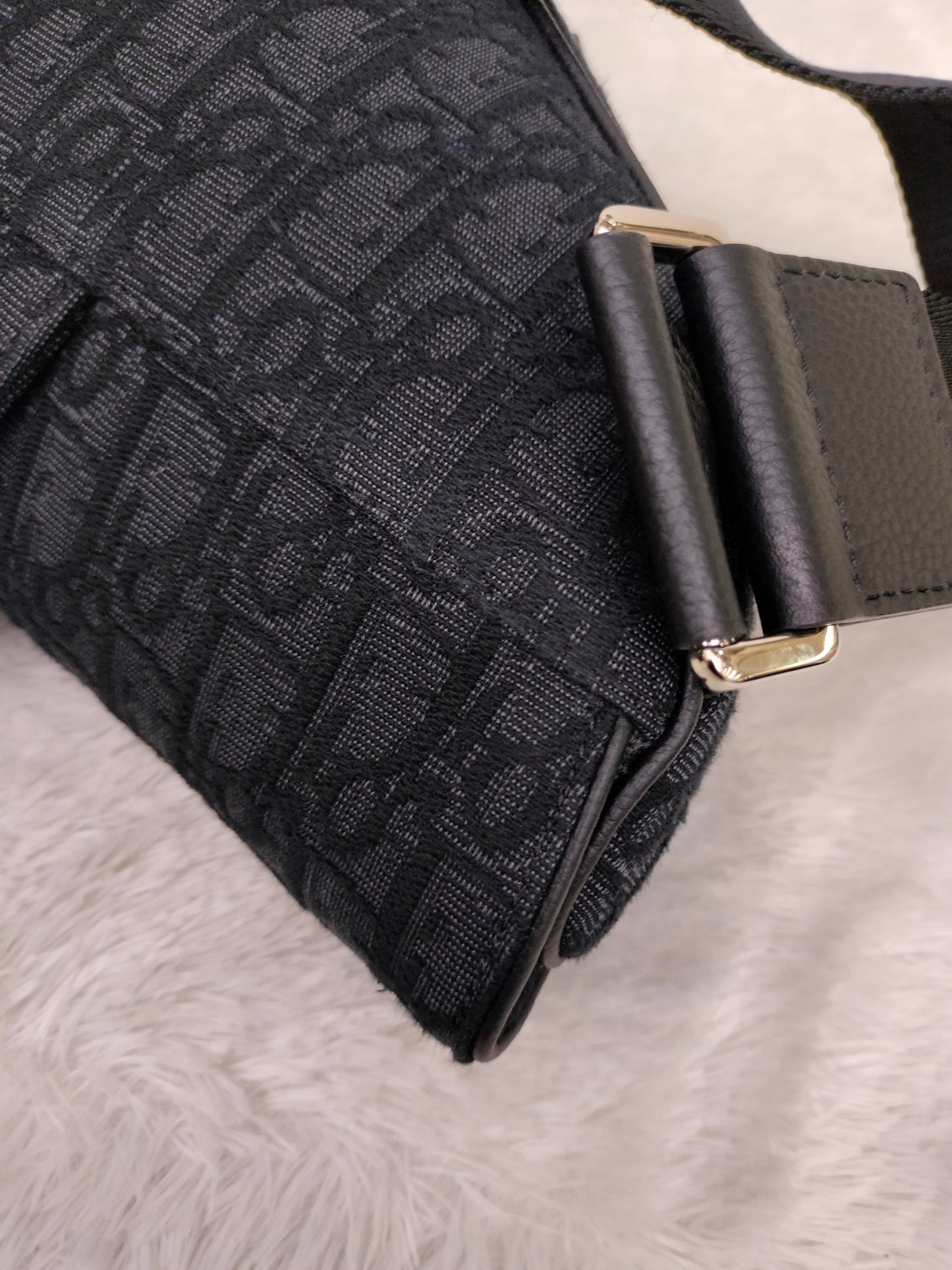 Dior Saddle Men Oblique Jacquard Black 2023