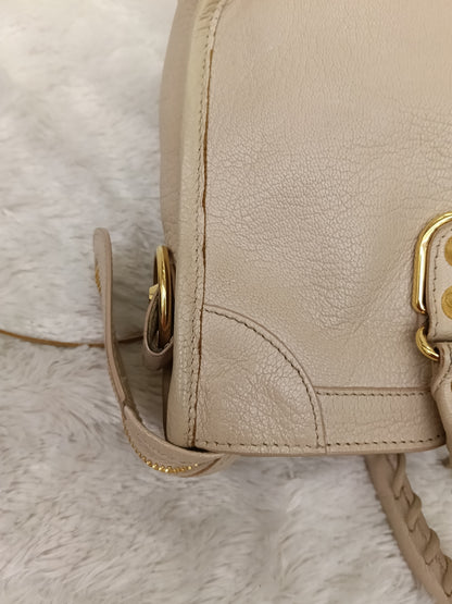 Balenciaga Small City Edge Beige GHW 2016