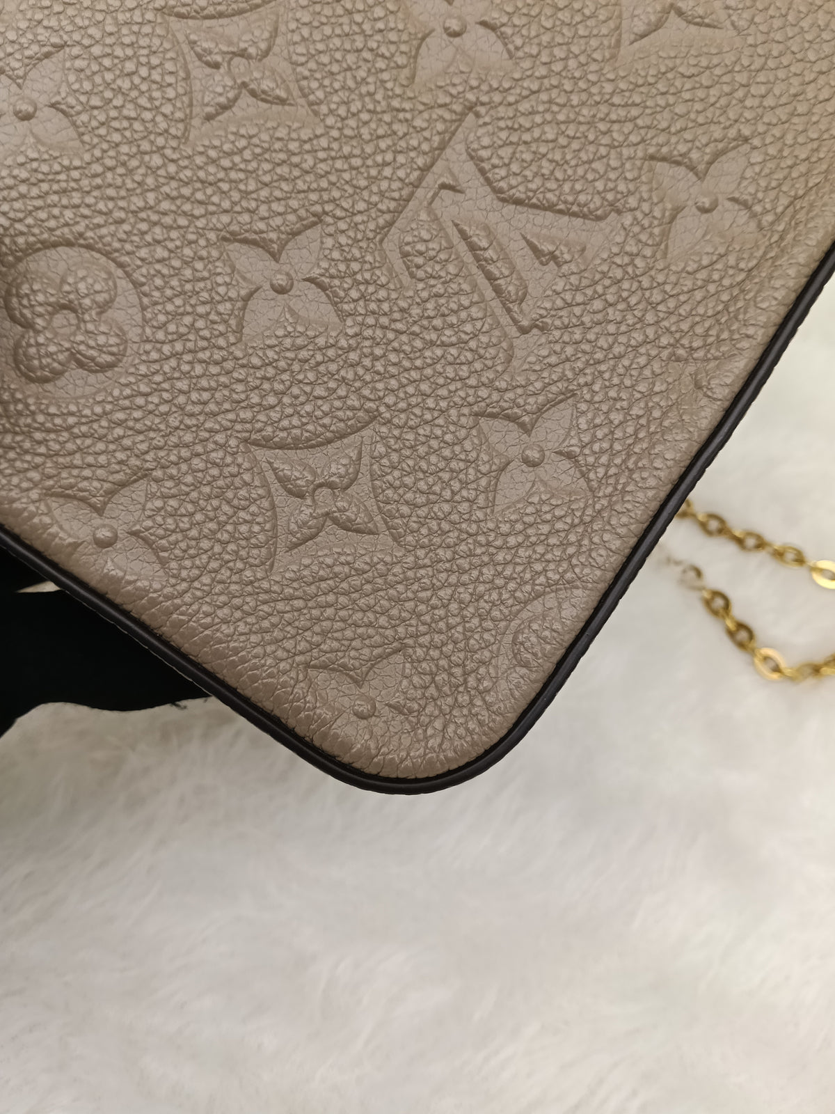 LV Felicie GM Monogram Empreinte Tourterelle 2020