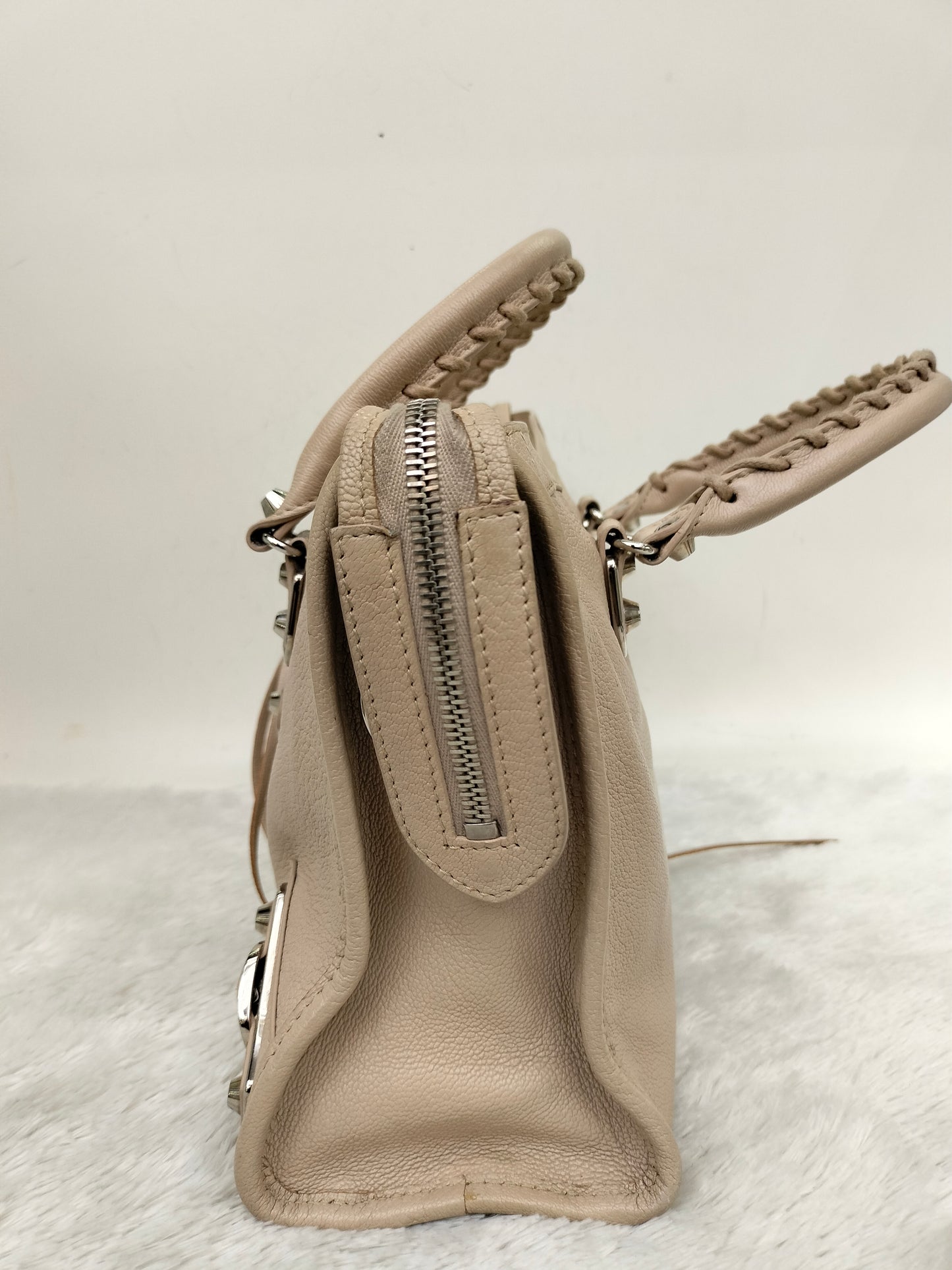 Balenciaga Small City Edge Beige SHW 2020