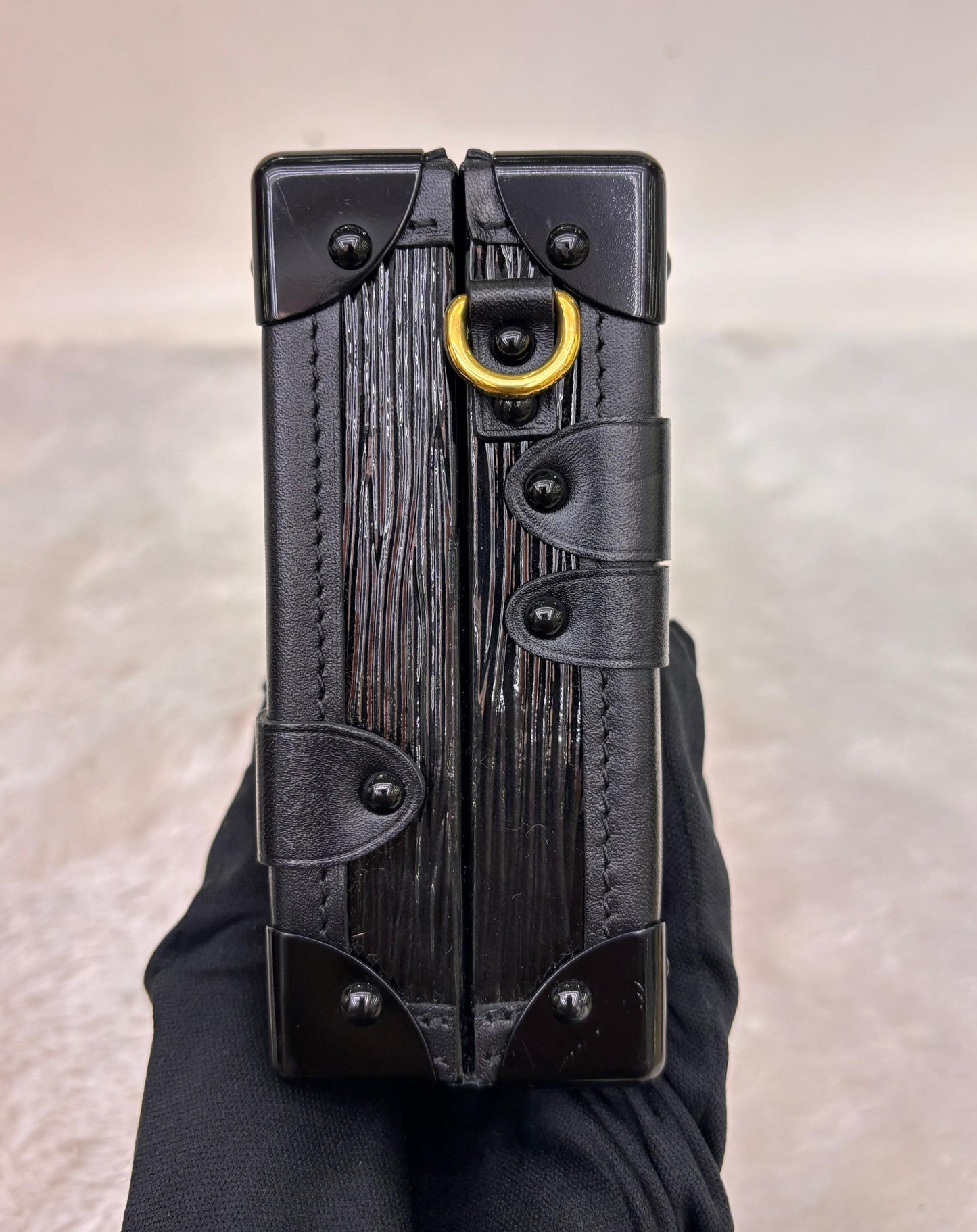 LV Petite Malle Epi Coquelicot Black 2015