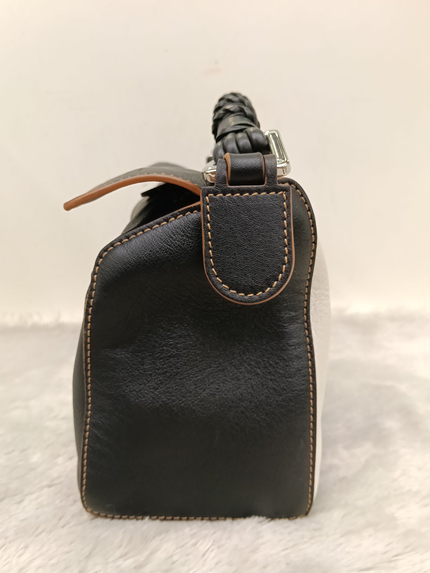 Loewe Puzzle Small Craft Light Oat Black SHW 2021