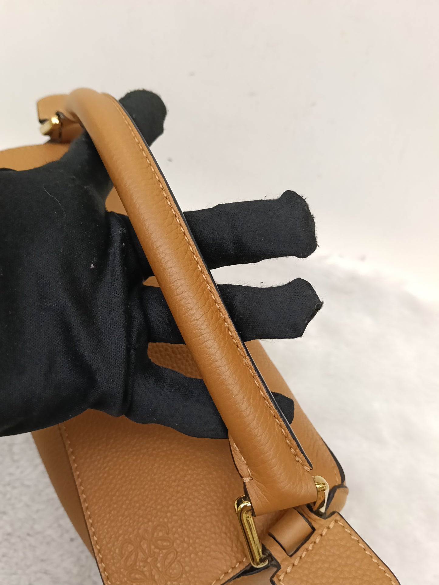 Loewe Puzzle Small Grained Caramel GHW 2023