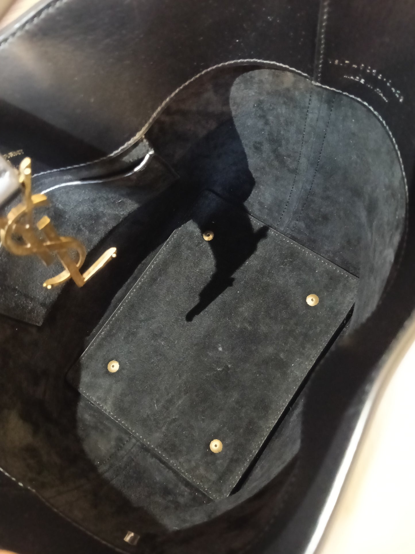 YsL Le37 Small Calfskin Black GHW 2023