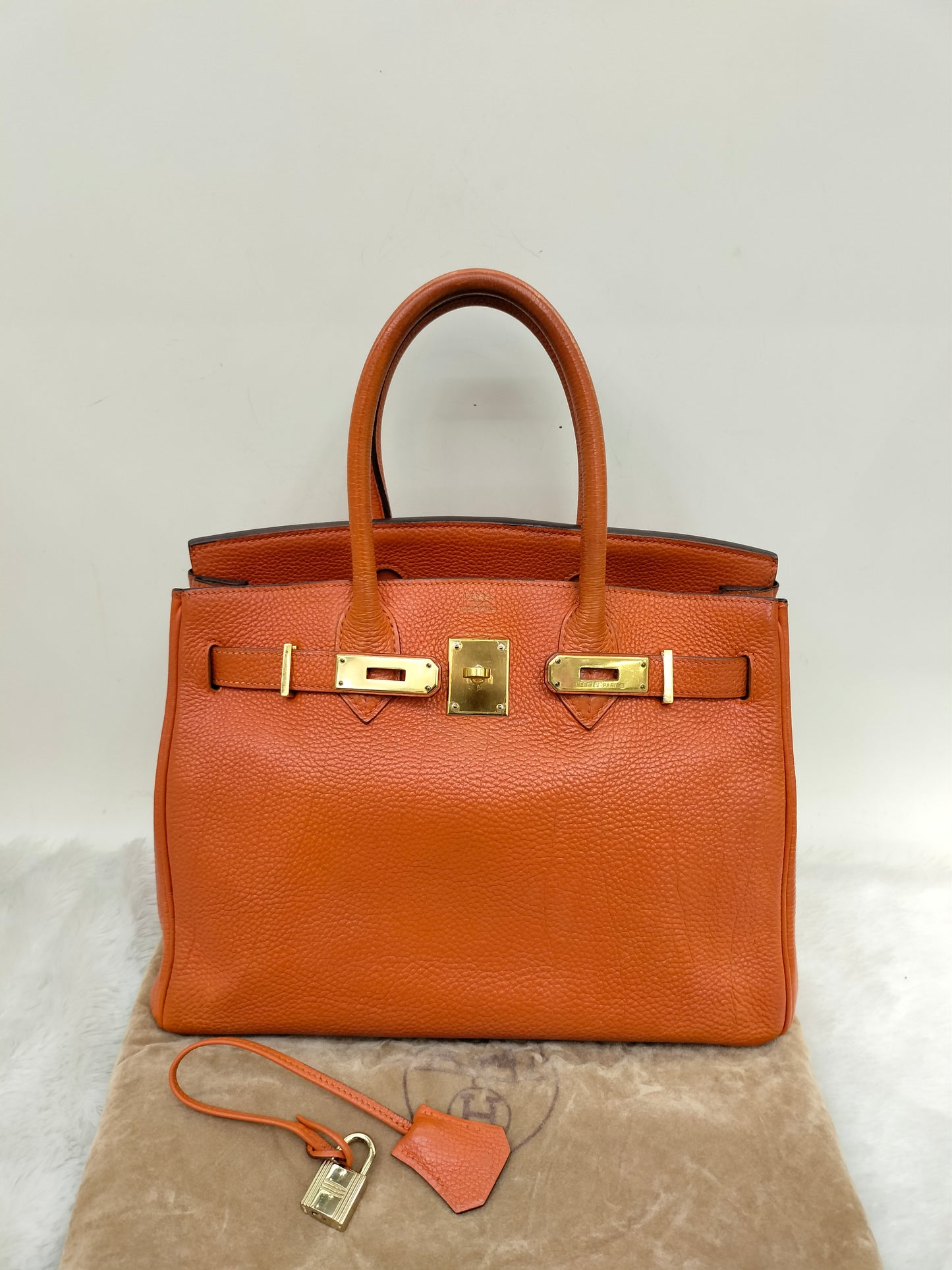 B30 Togo Orange GHW #E square