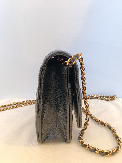 Chanel WOC Caviar Black GHW #29