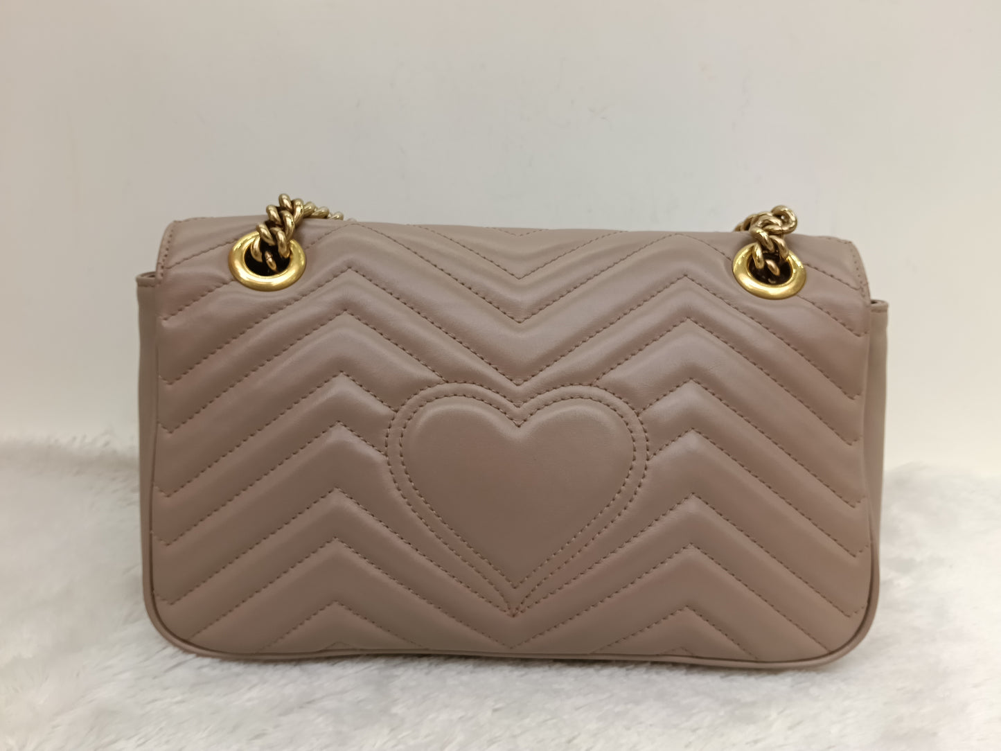 Gucci Marmont Small Nude GHW