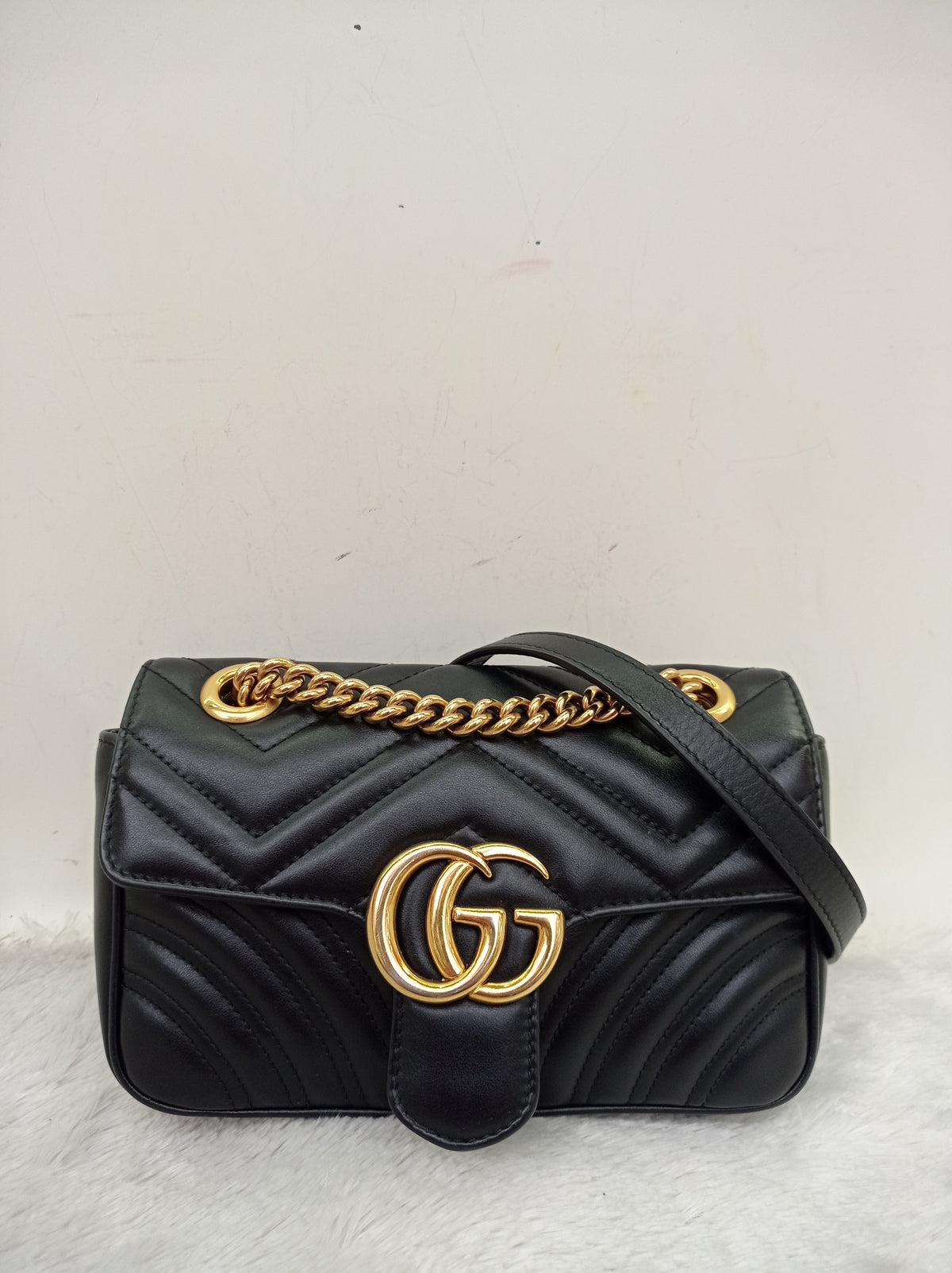 Gucci Marmont Mini Black GHW