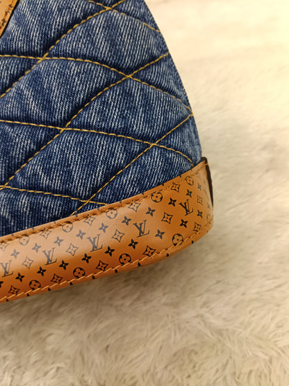 LV Alma BB Denim L Malletage Blue 2019