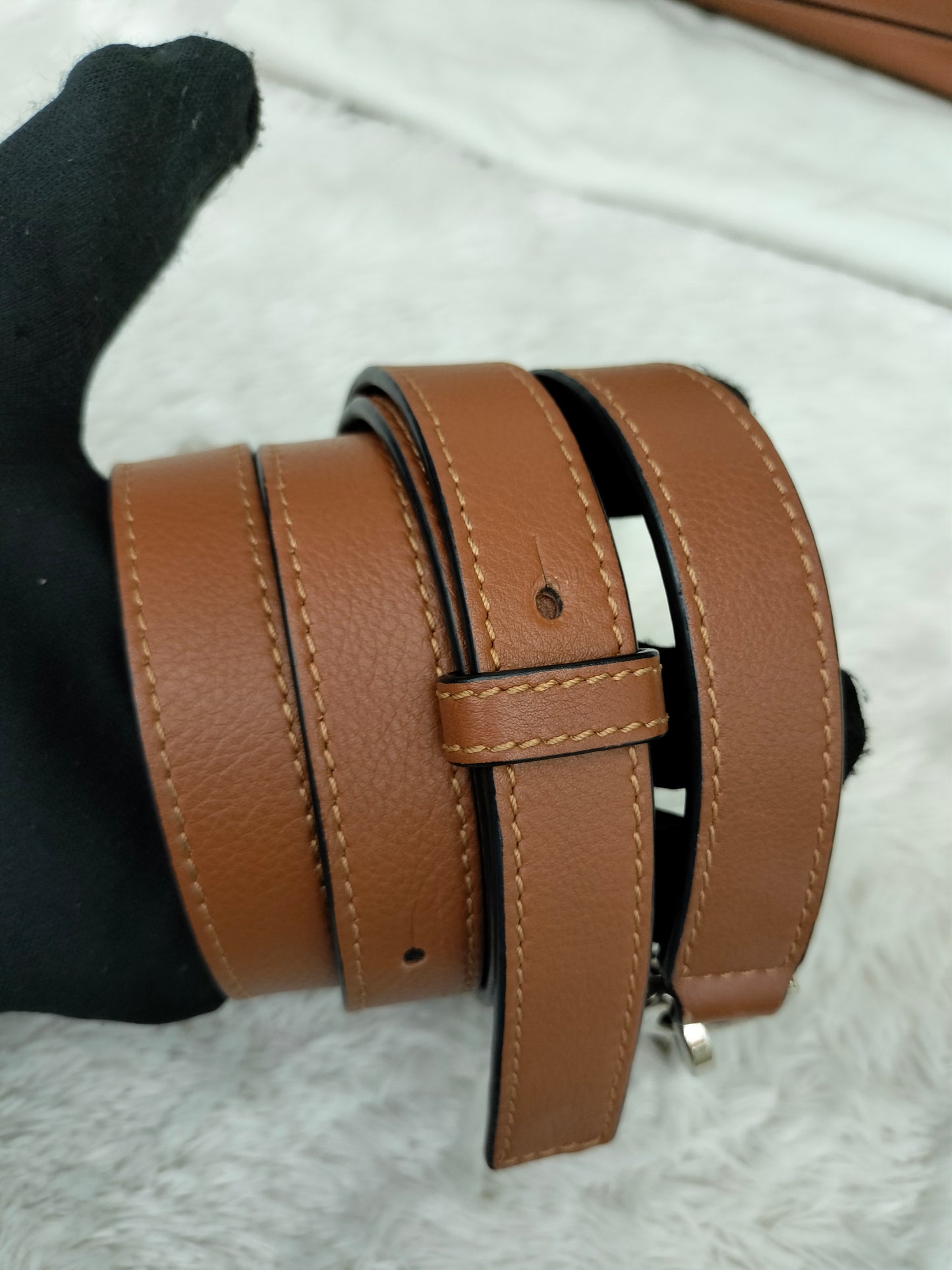 Loewe Puzzle Small Tan SHW 2019