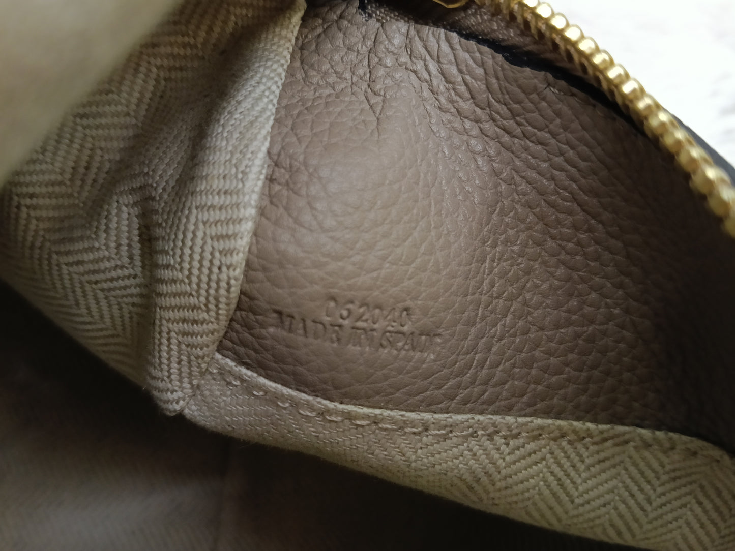Loewe Puzzle Small Grained Sand Mink GHW 2020