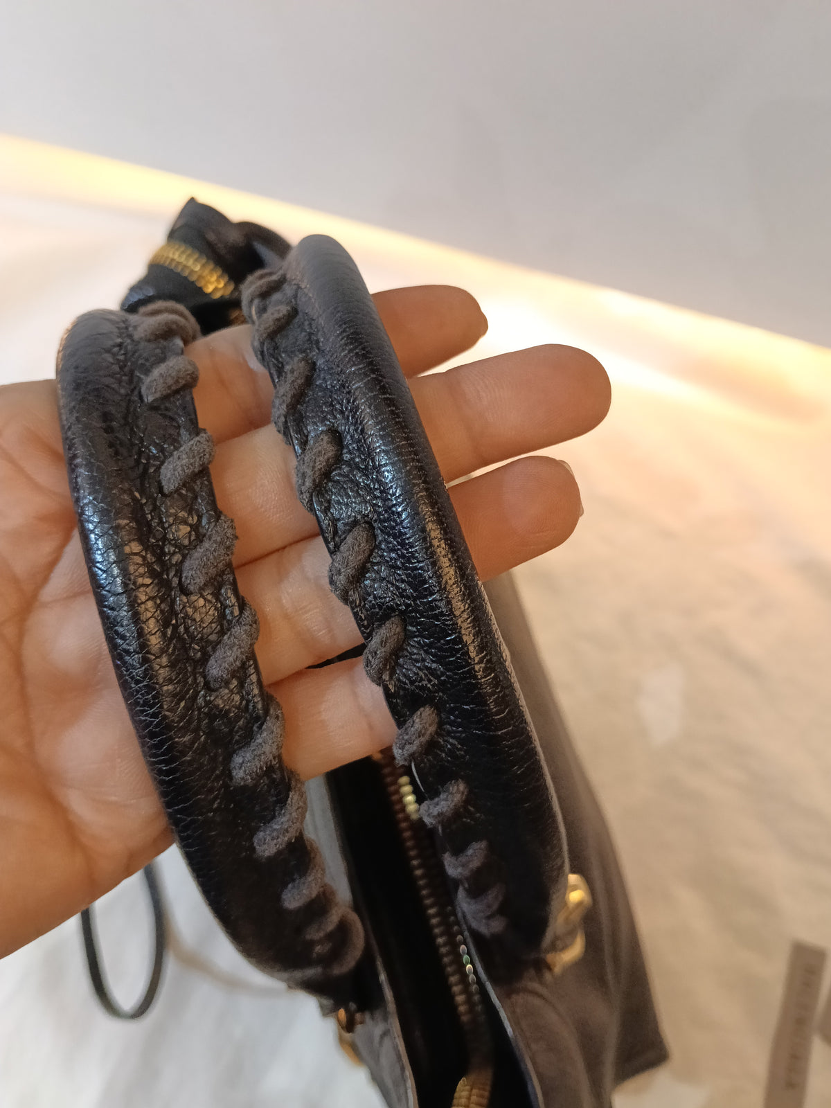 Balenciaga Mini City Edge Black GHW 2020
