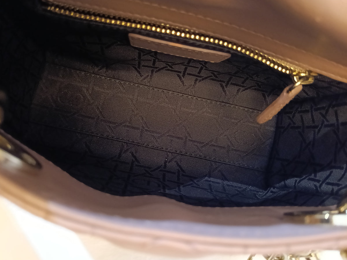 Lady Dior Mini Lamb Fard GHW 2019
